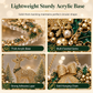 💎 DIY Christmas Diamond Art Kit: Rhinestone Wreath, 25x25cm, with Diamond Pen & Tray, Wall Decor
