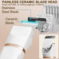 ✂️ 3-in-1 Electric Trimmer: Ceramic Blades, Nose & Ear, Beard & Body, USB Rechargeable, Quiet