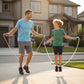💡 LED Light-Up Skipping Rope: 3 Modes, Adjustable, Non-Slip Handles, PVC