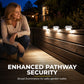 ☀️ Solar Gutter Wall Lights: Zero Electricity, 3 LED, Waterproof, Auto On