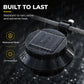 ☀️ Solar Gutter Wall Lights: Zero Electricity, 3 LED, Waterproof, Auto On