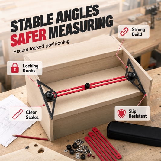 🔧 Renovation Tool Kit: Aluminum Profile, High Accuracy, Multi-Purpose, with Carry Bag