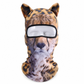 🐻 Windproof Balaclava Face Mask: 3D Animal Ears, Honeycomb Mesh, Flatlock Stitching