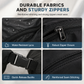 🧳 Stuffable Travel Neck Pillow: Fill with Clothes, Adjustable Strap, Waterproof Lycra, Space-Saving