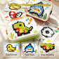 🍄 3D Mushroom Peg Puzzle: 492 Pieces, 8 Colors, Travel Case, Fine Motor Skills, Ages 3+
