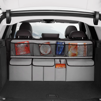 🚗 Car Trunk Organizer: Multi-Pocket, Space-Saving Hanging, Oxford Fabric, Quick Install, Stable Fit