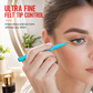🌈 12-Color Matte Rainbow Eyeliner Set: Waterproof, Smudge-Proof, Ultra-Fine Felt Tip, 12 Shades
