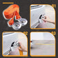 🚗 Heavy-Duty Tow Strap: 3 Ton Capacity, 4m, Steel Hooks with Safety Latches, High Visibility