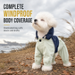 🐕 Pet Raincoat: All-Weather Protection, Waterproof, Windproof, Four-Leg Design, Reflective, Sizes S-2XL