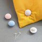 🛏️ Duvet Fixer: Keeps Duvet in Place, No More Slipping, Safe Plastic Pin, Button Lock, 4 Colors