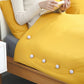 🛏️ Duvet Fixer: Keeps Duvet in Place, No More Slipping, Safe Plastic Pin, Button Lock, 4 Colors