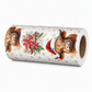 🎄 Double-Sided Christmas Wrapping Paper: Highland Cow Design, Thick, Tear-Resistant, Large Roll