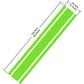 🏁 Racing Hood Stripe Decal: Sporty Look, Weatherproof, Precision Cut, 124.5x22.2cm, 7 Colors