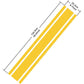 🏁 Racing Hood Stripe Decal: Sporty Look, Weatherproof, Precision Cut, 124.5x22.2cm, 7 Colors