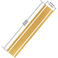 🏁 Racing Hood Stripe Decal: Sporty Look, Weatherproof, Precision Cut, 124.5x22.2cm, 7 Colors