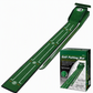 ⛳ Indoor Golf Putting Mat: Gravity Ball Return, Realistic Hazards, Premium Turf, Compact & Portable