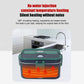 🍱 Electric Heating Lunch Box: 1.8L, Stainless Steel, Leak-Proof, with Bag & Utensils