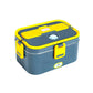 🍱 Electric Heating Lunch Box: 1.8L, Stainless Steel, Leak-Proof, with Bag & Utensils