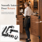 🚪 Automatic Door Hinges: Self-Centering Spring, Rustproof Stainless Steel, Heavy-Duty, 6 Sizes