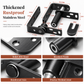 🚪 Automatic Door Hinges: Self-Centering Spring, Rustproof Stainless Steel, Heavy-Duty, 6 Sizes