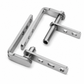 🚪 Automatic Door Hinges: Self-Centering Spring, Rustproof Stainless Steel, Heavy-Duty, 6 Sizes