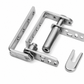 🚪 Automatic Door Hinges: Self-Centering Spring, Rustproof Stainless Steel, Heavy-Duty, 6 Sizes