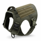 🐕 Tactical Dog Harness: Heavy Metal Buckles, Top Grab Handle, Breathable Mesh, Tear-Resistant Nylon