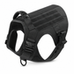 🐕 Tactical Dog Harness: Heavy Metal Buckles, Top Grab Handle, Breathable Mesh, Tear-Resistant Nylon