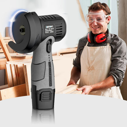 🔧 Mini Angle Grinder: 400W, 15000 RPM, Cordless, 1500mAh, with Cutting Disc & Safety Guard