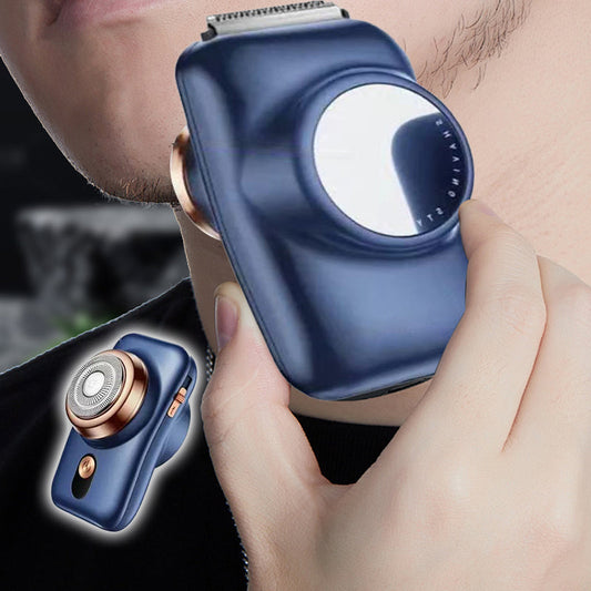 🪒 3-in-1 Electric Razor: 15-Blade, Built-In Mirror, IPX7 Waterproof, Cordless