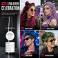 🎨 Instant Hair Color Spray: Vivid Shades, 5-Second Dry, Precision Nozzle, No Bleach, 7 Colors