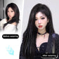✨ Clip-In Hair Extensions with Tinsel: Instant Volume & Length, Invisible Clips, 63cm, Synthetic