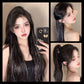 ✨ Clip-In Hair Extensions with Tinsel: Instant Volume & Length, Invisible Clips, 63cm, Synthetic