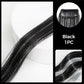✨ Clip-In Hair Extensions with Tinsel: Instant Volume & Length, Invisible Clips, 63cm, Synthetic