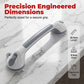 🛁 Suction Grab Bar: No-Drill, Tool-Free, Waterproof, Reusable, for Bathroom & Shower Safety