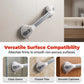 🛁 Suction Grab Bar: No-Drill, Tool-Free, Waterproof, Reusable, for Bathroom & Shower Safety