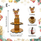 🎄 Christmas Wooden Money Holder: Fun Cash Gift Display, Festive Design, Sturdy Tabletop Ornament