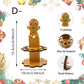 🎄 Christmas Wooden Money Holder: Fun Cash Gift Display, Festive Design, Sturdy Tabletop Ornament