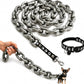 🐕 Giant Chain Pet Leash: Lightweight PE, Realistic Iron Look, Comedy Walk