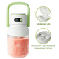 🥤 Portable Blender: 12-Blade, 1000ml, Digital Display, USB Rechargeable, Dual-Lid