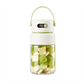 🥤 Portable Blender: 12-Blade, 1000ml, Digital Display, USB Rechargeable, Dual-Lid