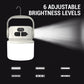 🏕️ LED Solar Camping Light: Solar + USB Charging, 6 Brightness Levels, LCD Display, Power Bank