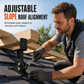 🏠 Heavy-Duty Roof Mounting Bracket: Adjustable Slope, Steel