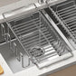 🍽️ Expandable Sink Drainer Basket: Stainless Steel, Quick-Drain, Non-Slip, Fits 42.5-55cm Sinks