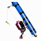 🎣 Slingshot Fishing Combo: Precision Launch, Double Rubber Band, 255g Lightweight, Compact