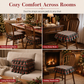 ⏳Limited-time 50% off⏰Christmas Plaid Chair Pad Thickened Non Slip Seat Cushion with Ruffled Removable and Washable Dining Chair Cushion for Office and Home💺