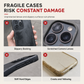 🛡️ Textured Leather Phone Case: Shockproof, Metal Camera Guard, Non-Slip, for iPhone 15-18 Pro Max