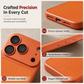🛡️ Textured Leather Phone Case: Shockproof, Metal Camera Guard, Non-Slip, for iPhone 15-18 Pro Max