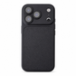 🛡️ Textured Leather Phone Case: Shockproof, Metal Camera Guard, Non-Slip, for iPhone 15-18 Pro Max