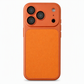🛡️ Textured Leather Phone Case: Shockproof, Metal Camera Guard, Non-Slip, for iPhone 15-18 Pro Max